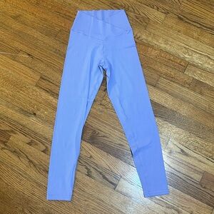Off-line aerie size small crossover light purple leggings